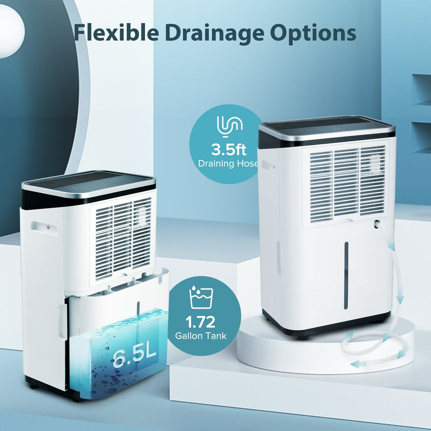 LHRIVER 45 pt 3000 ft Dehumidifiers