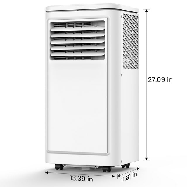 Havato Portable Air Conditioner, 5000BTU (8000BTU ASHRAE) Cools 200Sq.ft w/Remote, Dehumidifier & Fan