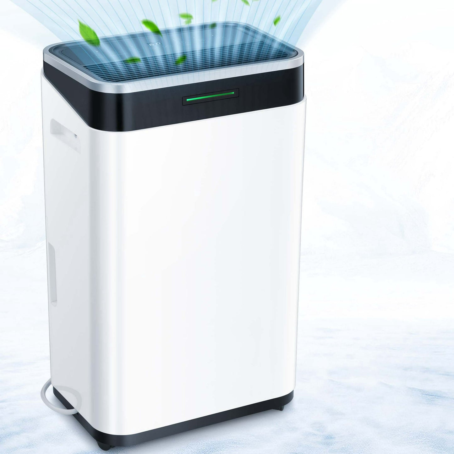 LHRIVER 45 Pint Dehumidifiers, 3000 Sq. Ft Dehumidifier with Drain Hose, 1.72 Gallon Water Tank, 3 Operation Modes, 24H Timer, Portable Dehumidifier for Basement/Bathroom/Laundry Room