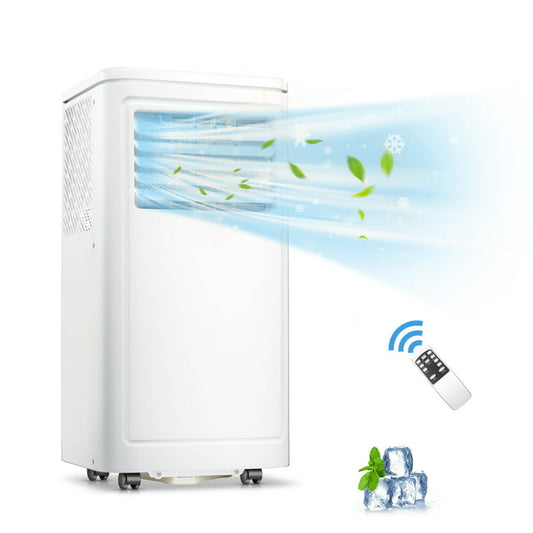 LHRIVER Portable Air Conditioner 6000BTU (10000 BTU ASHARE) , Remote Control, Cools 300sq. ft, Quiet Operation,Window Fan,24H Timer, 2 Fan Speed for Bedroom Office Home Dorm