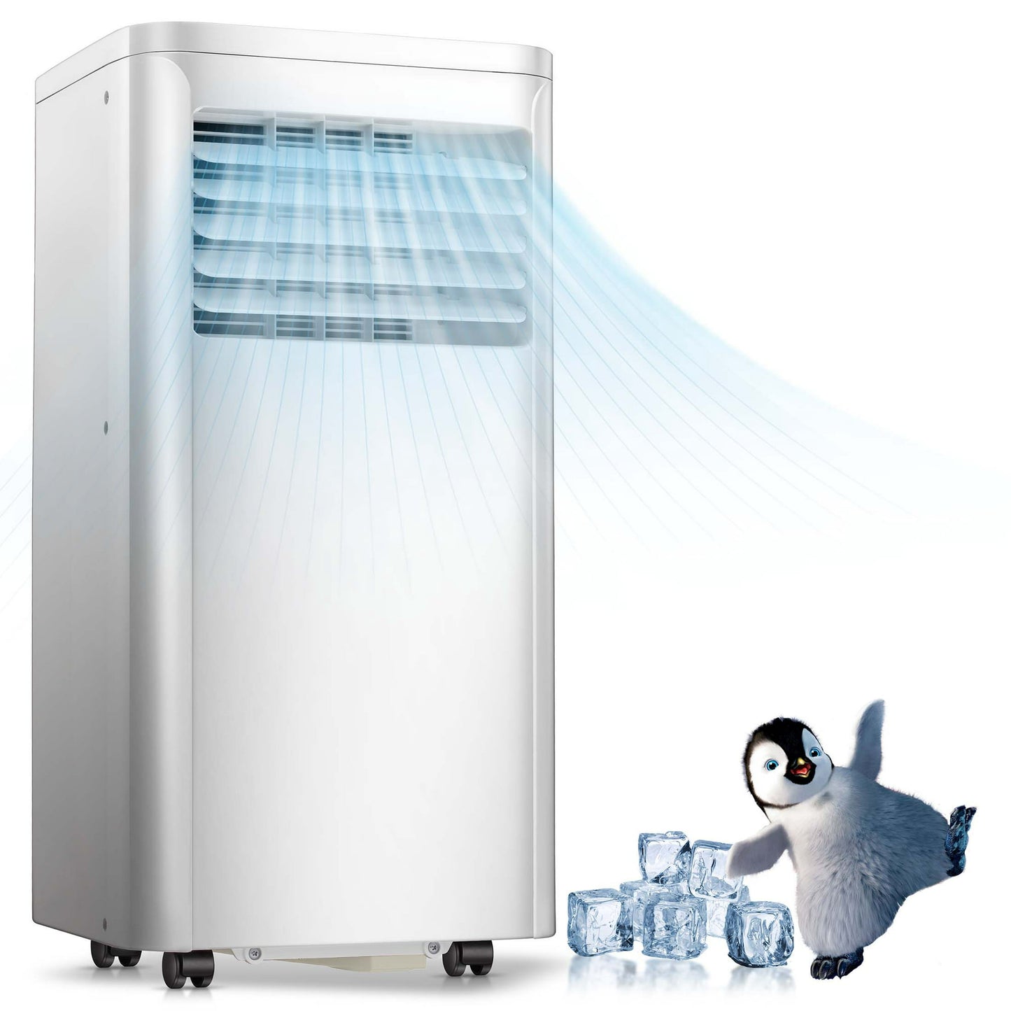 LHRIVER Portable Air Conditioner with Window Kits 5000BTU (8000 BTU ASHRAE), Dehumidifier, Fan, AC unit