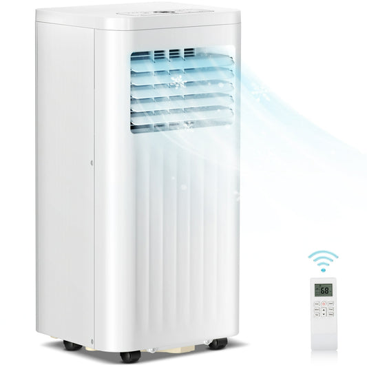 LHRIVER Portable Air Conditioner with Window Kits 6000BTU (10000 BTU ASHRAE), Dehumidifier, 2 Fan Speeds, AC unit