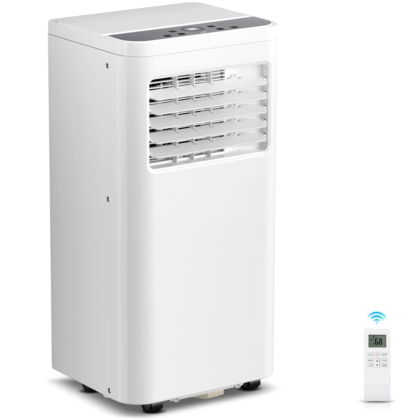 LHRIVER Portable Air Conditioners with Window Kits 5000BTU (8000 BTU ASHRAE), Dehumidifier, 2 Fan Speeds, AC Unit for Room