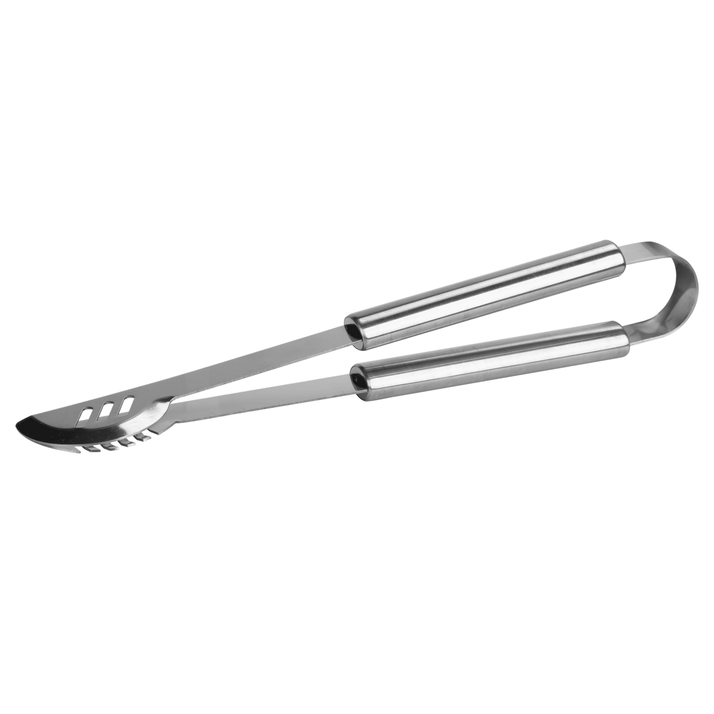 LHRIVER Stainless Steel BBQ Grill Tools Set with Storage Bag, 3 Pieces Include Tong, Spatula, Cleaning Brush