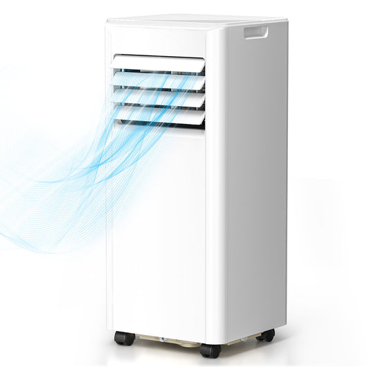 Havato Portable Air Conditioner 8000BTU , Covers up to 350 Sq. Ft., 4-IN-1 Ac Units With Remote , 24-Hour Timer