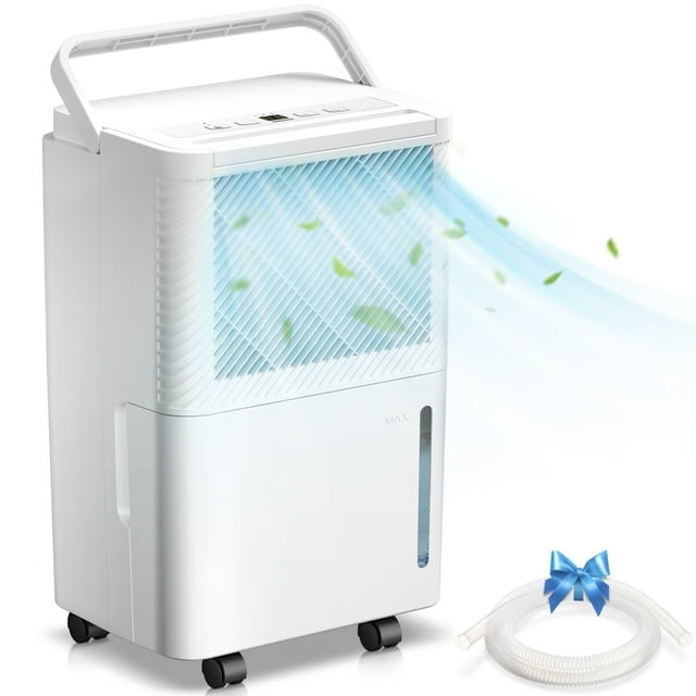 Havato Portable 30 Pint Dehumidifier with 2 Operation Modes and 24-Hour Timer, Stylish and Exquisite, Basement/Bathroom/Laundry Room.