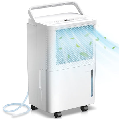 Havato Stylish Portable 22 Pint Dehumidifier, 24-Hour Timer, Basement/Bathroom/Laundry Room